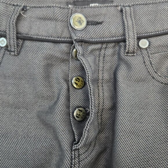 DSquared2 Emergency Sustenance Dot Print Zipper Embellished Pants Size 32 - Picture 7 of 11